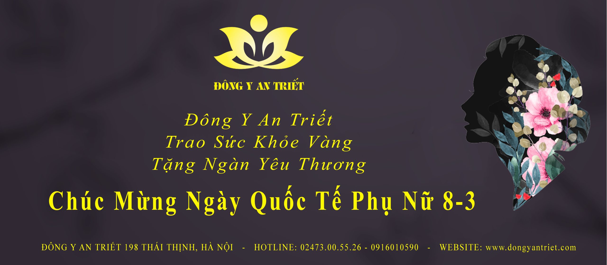 CHƯƠNG TRÌNH TRI ÂN NGÀY 08/03