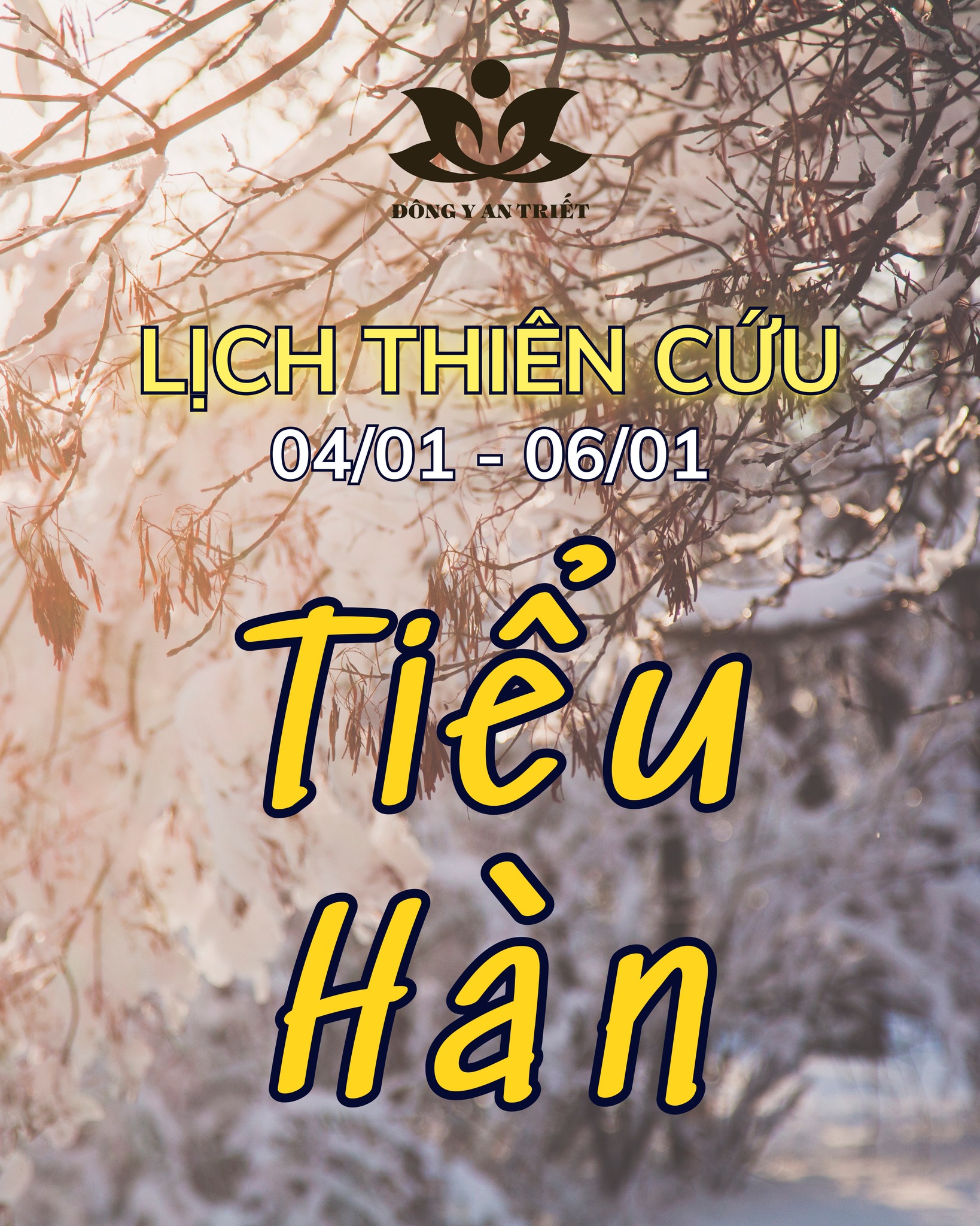 LỊCH THIÊN CỨU TIẾT KHÍ TIỂU HÀN